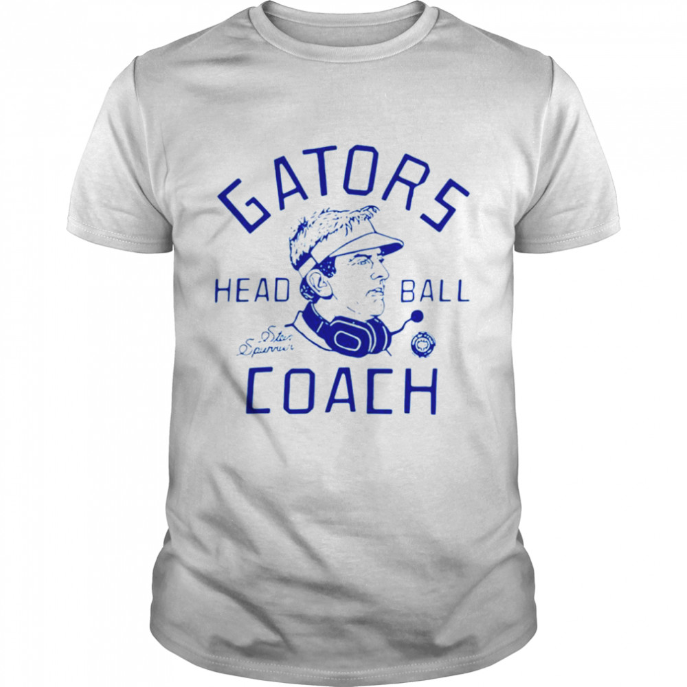 Men’s Steve Spurrier Florida Gators Head Ball Coach shirt