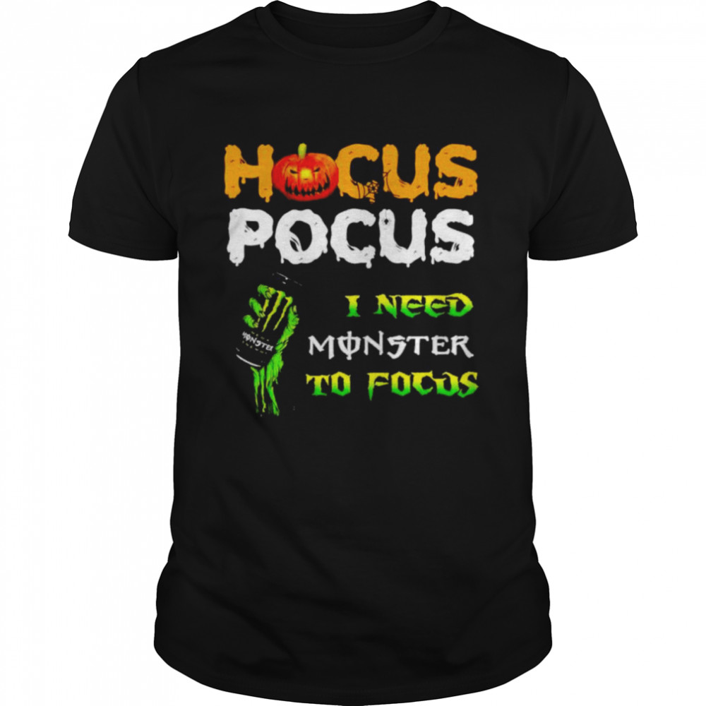 Hocus Pocus I need Monster to focus shirt Classic Men's T-shirt