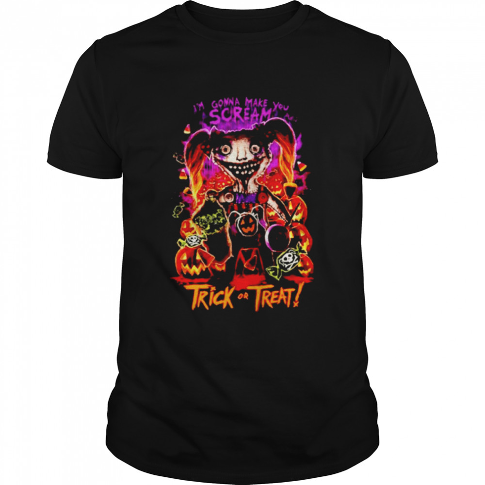 Alexa Bliss Trick or Treat I’m gonna make you scream Halloween shirt Classic Men's T-shirt