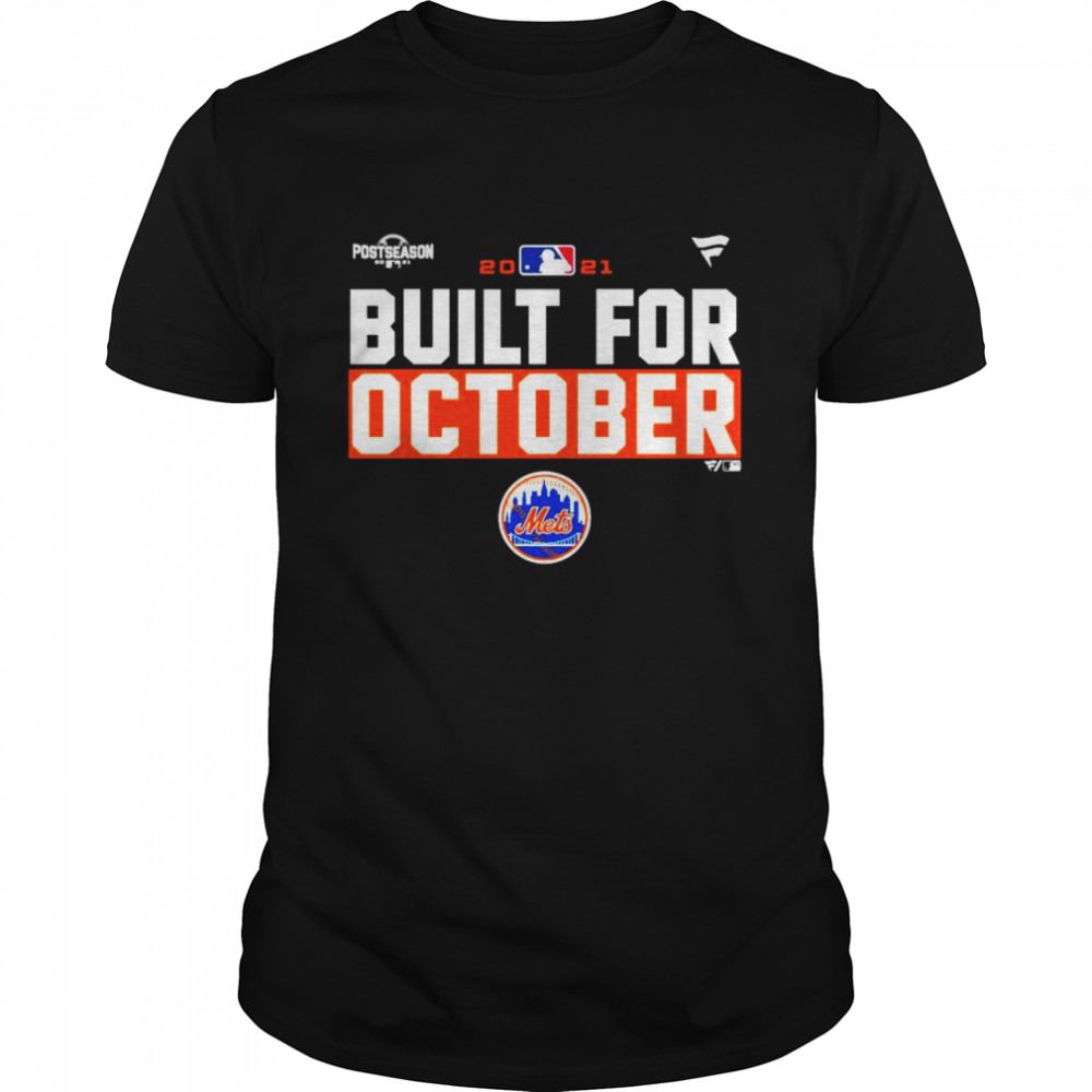 New York Mets 2021 postseason built for October shirt Classic Men's T-shirt
