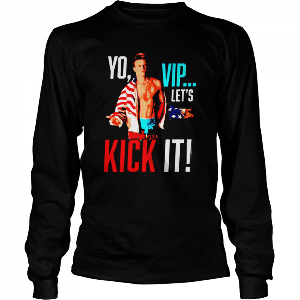 Yo VIP Let’s Kick It Vanilla Ice t-shirt Long Sleeved T-shirt