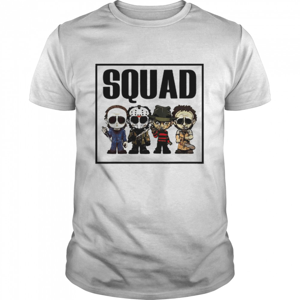 Squad horror character Halloween T-shirt