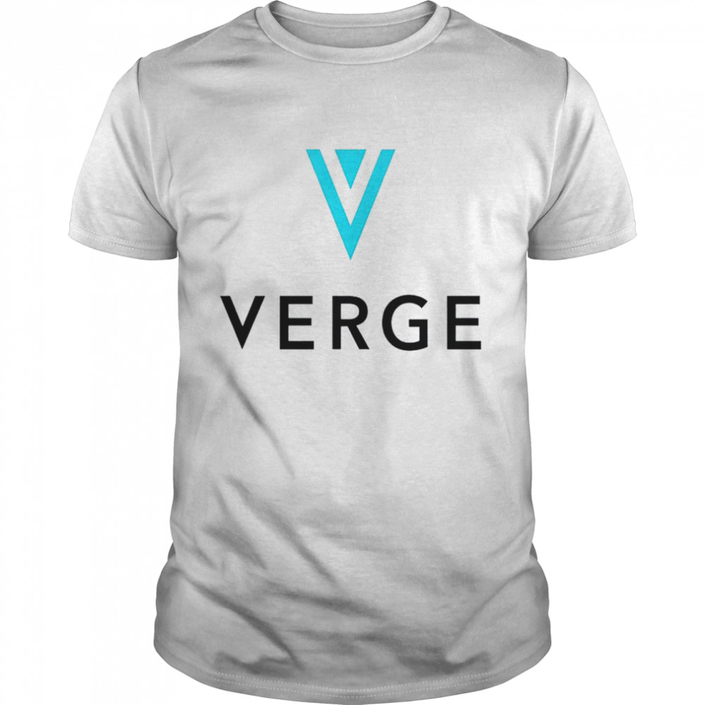 Verge Cryptocurrency logo shirt Classic Men's T-shirt