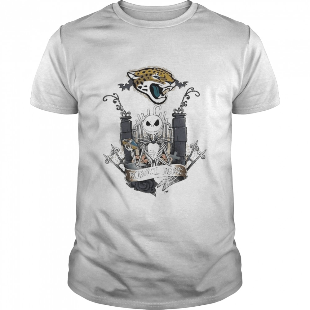 Jack Skellington the nightmare Jacksonville Jaguars shirt Classic Men's T-shirt