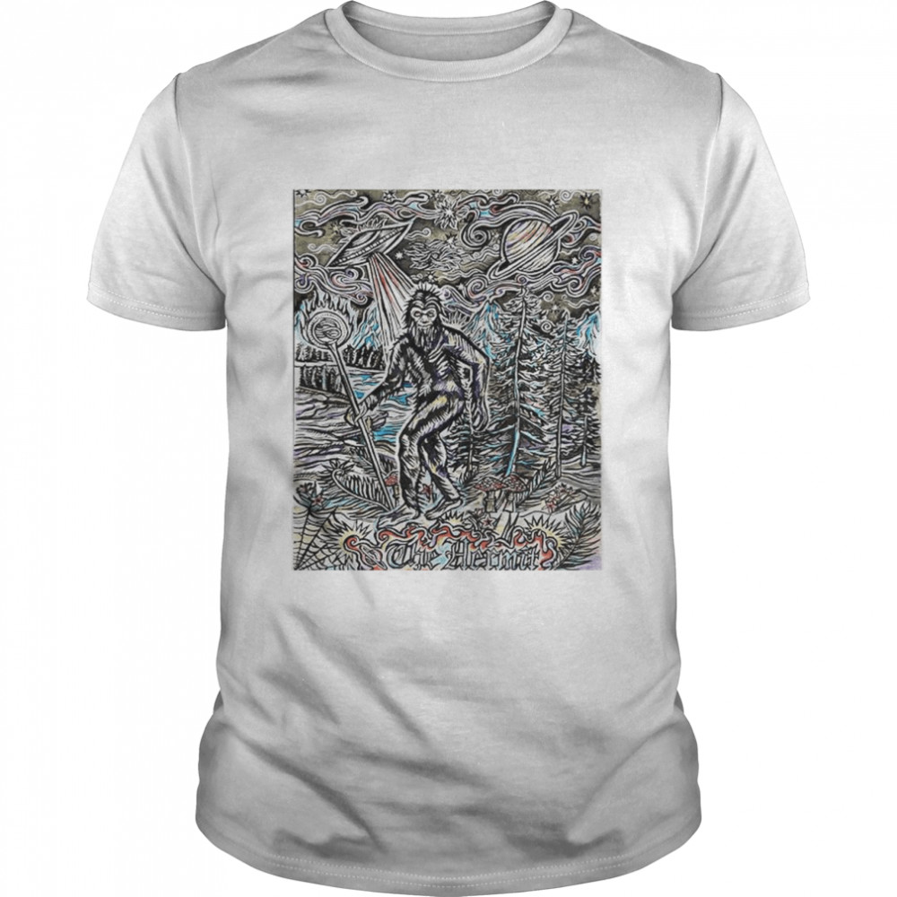The Hermit Sasquatch Bigfoot shirt Classic Men's T-shirt