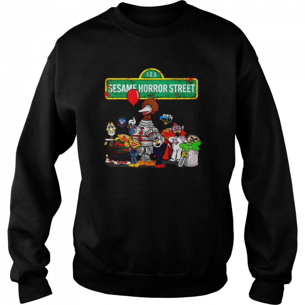 123 Sesame Horror Street Unisex Sweatshirt
