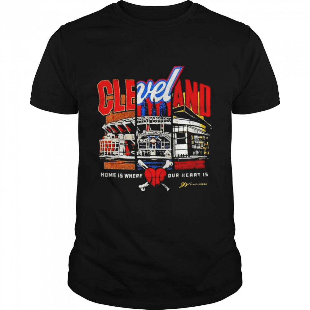 Cleveland Browns home is where the heart is shirt Classic Men's T-shirt