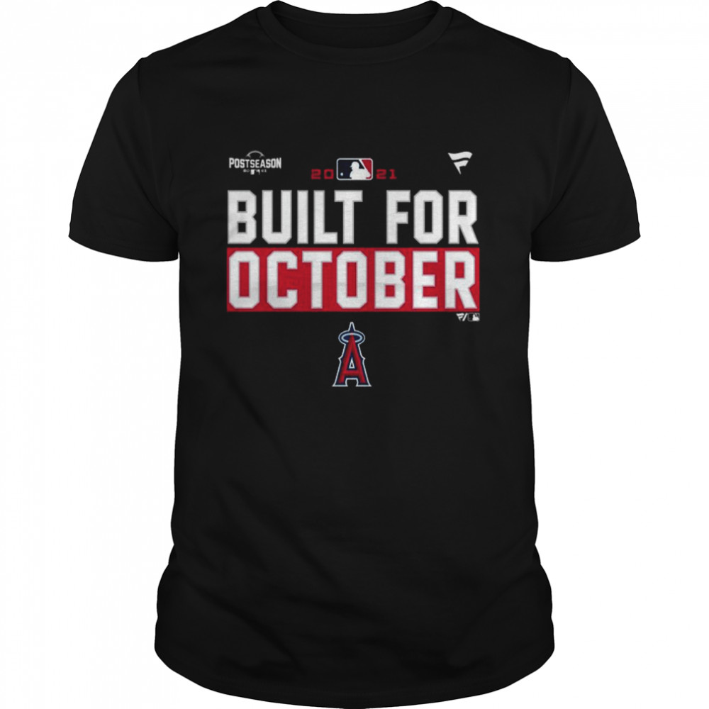 Los Angeles Angels Built For October 2021 Postseason T-shirt