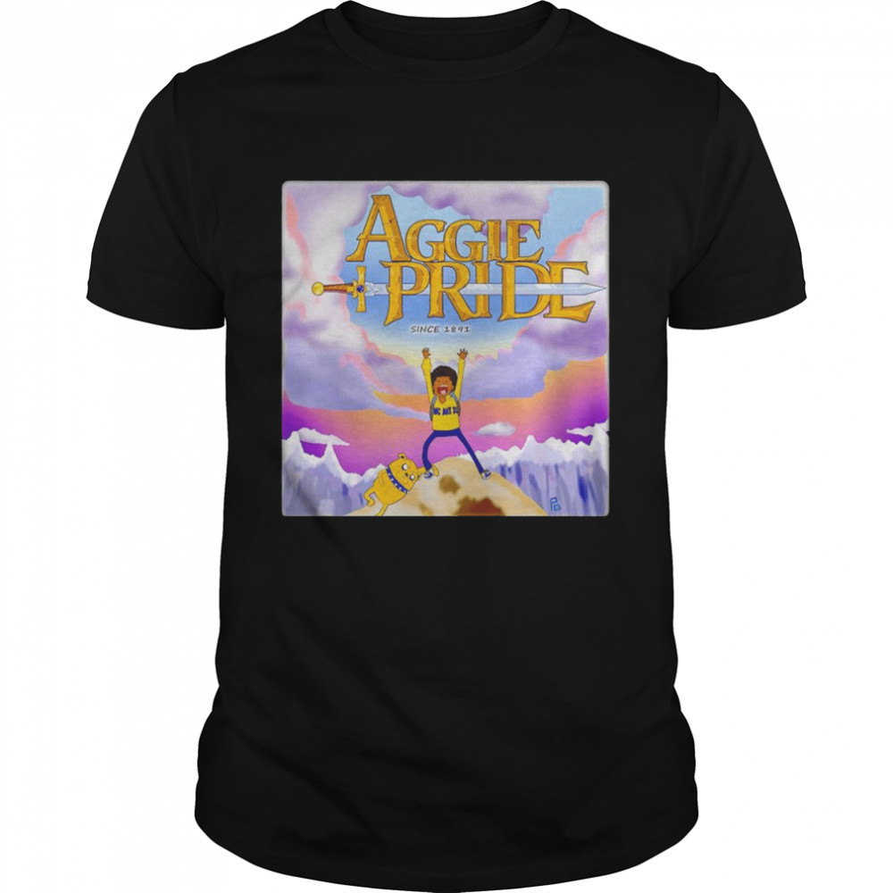Adventure Time cartoon Aggie Pride since 1891 shirt Classic Men's T-shirt