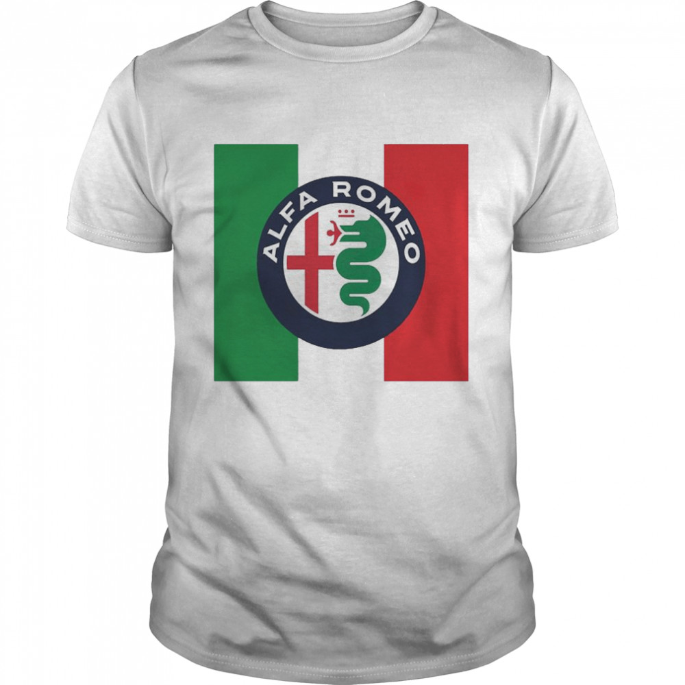 Alfa Romeo Italian Car flag shirt Classic Men's T-shirt