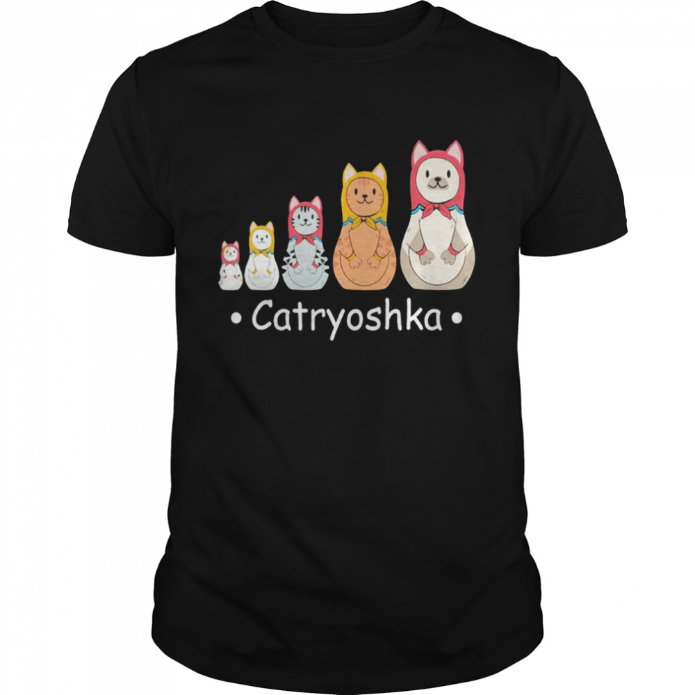 Catryoshka Cats Matryoshka Pun Dolls shirt Classic Men's T-shirt