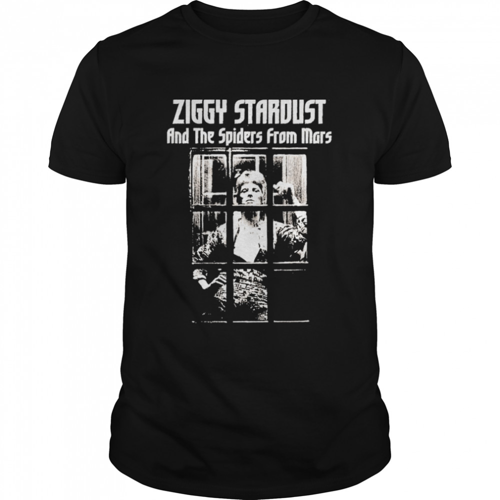 ziggy stardust and the spiders from mars shirt Classic Men's T-shirt