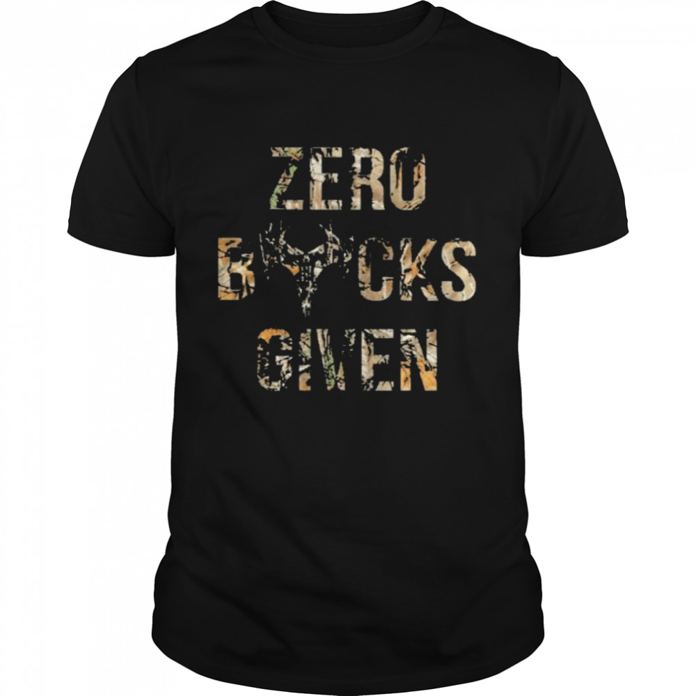 Hunting Zero Bucks Givens  Classic Men's T-shirt