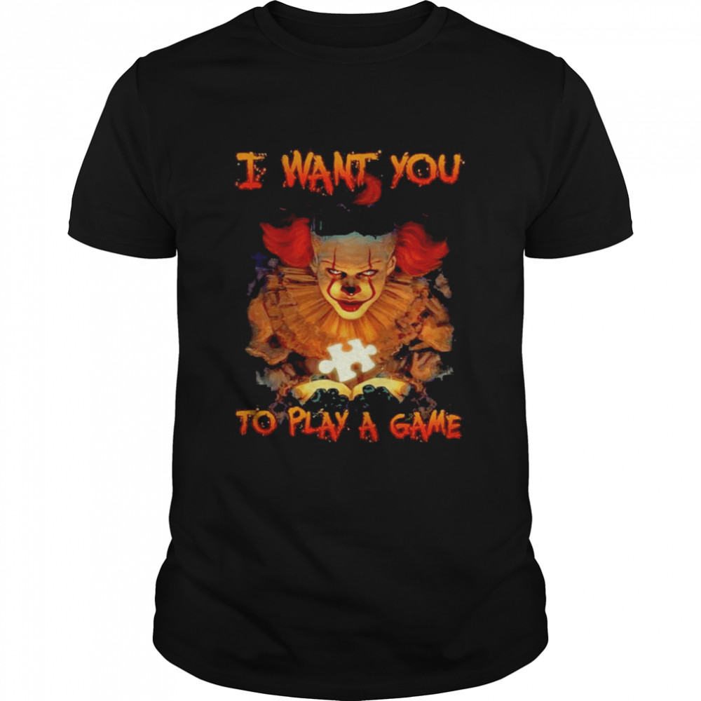 Pennywise I want you to play a game shirt Classic Men's T-shirt