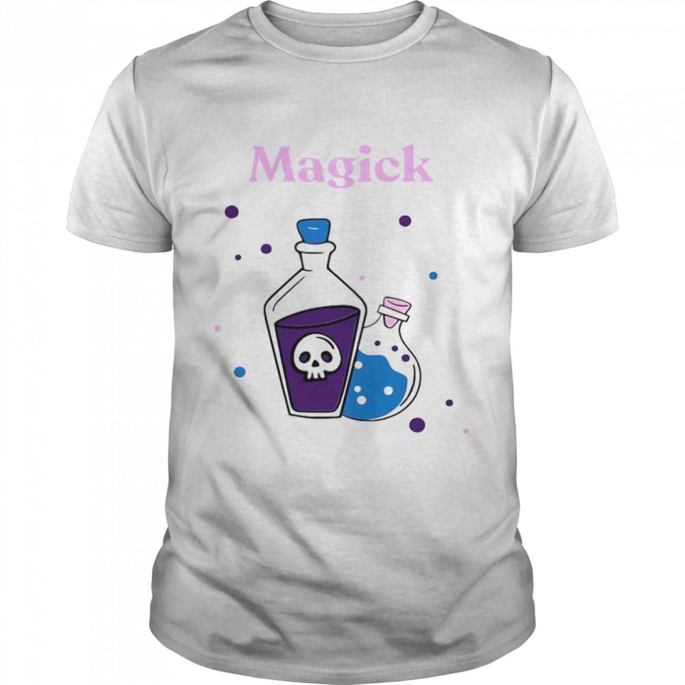 Magick Potion Pink blue and purple shirt Classic Men's T-shirt