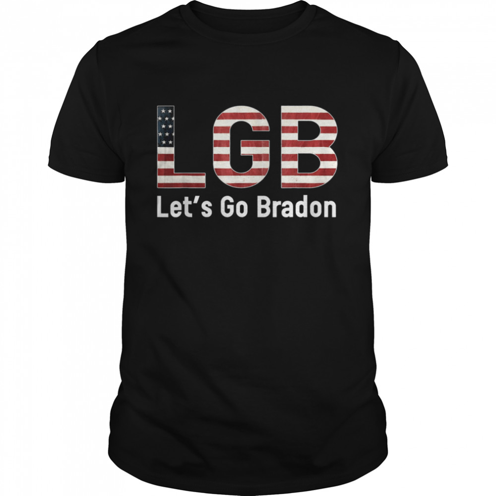 LGB Let’s Go Brandon Anti Biden  Classic Men's T-shirt