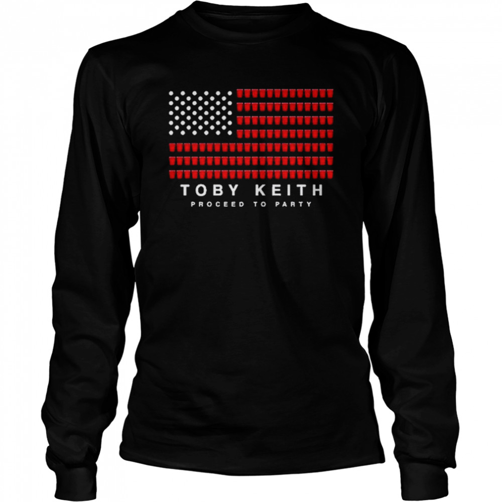 Toby keith USA flag shirt Long Sleeved T-shirt