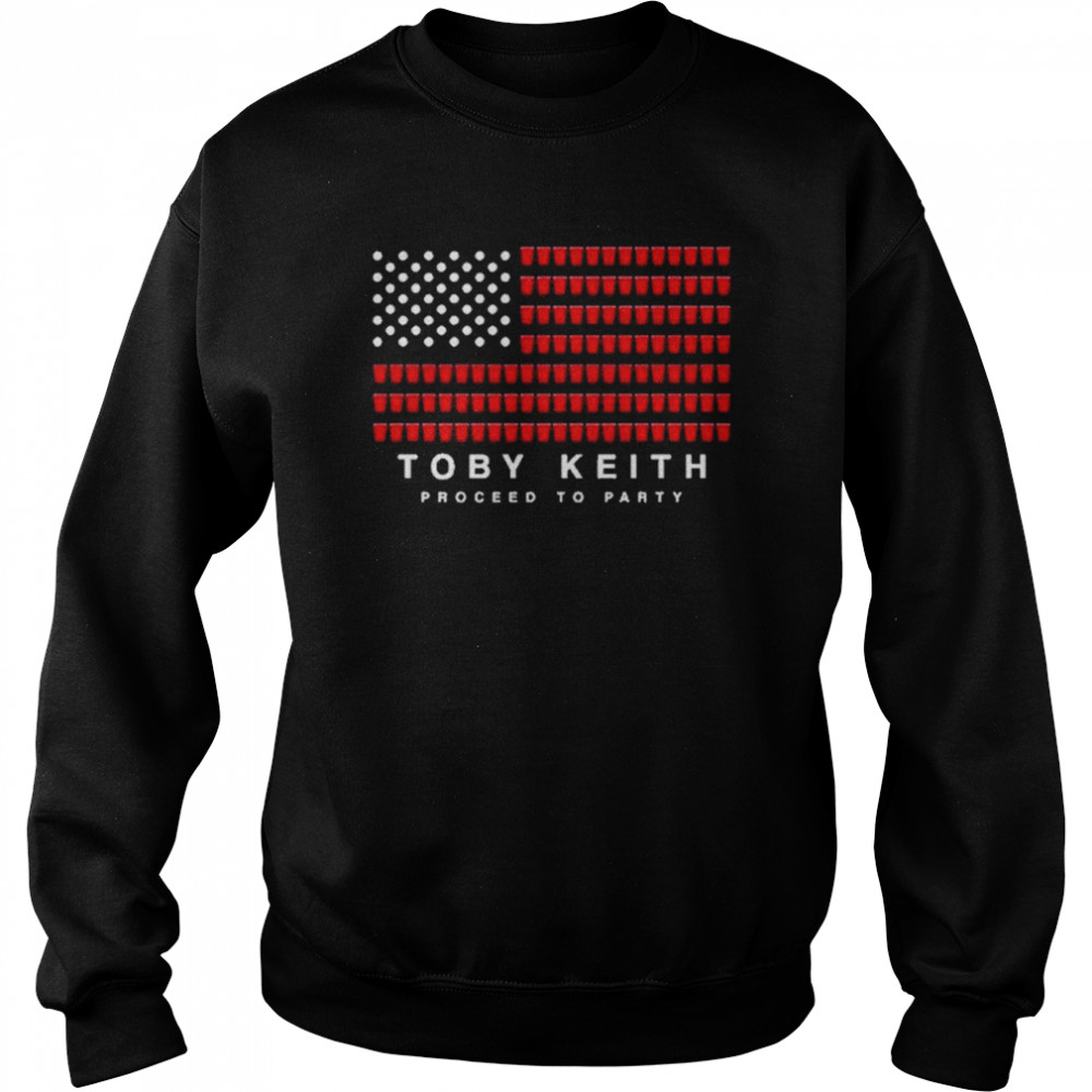 Toby keith USA flag shirt Unisex Sweatshirt
