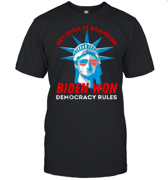 Meme Liberal Joe Biden Won Go Brandon Distressed Tee Shirt