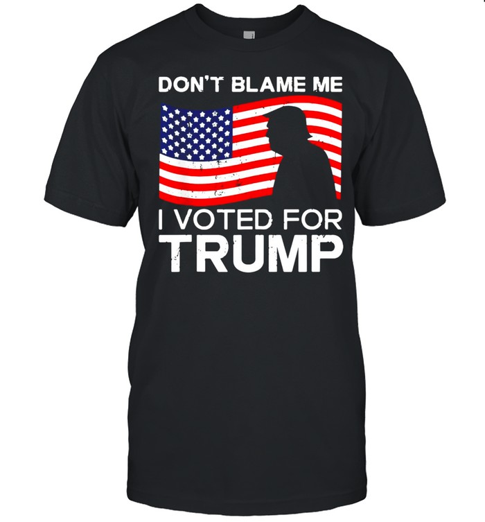 Vintage Flag Trump Don’t Blame Me I Voted For Trump T-shirt Classic Men's T-shirt