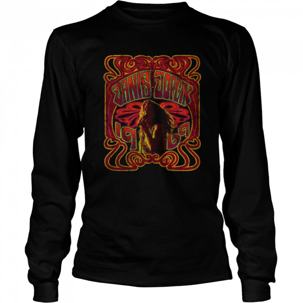 1969 Janis Joplin T- Long Sleeved T-shirt