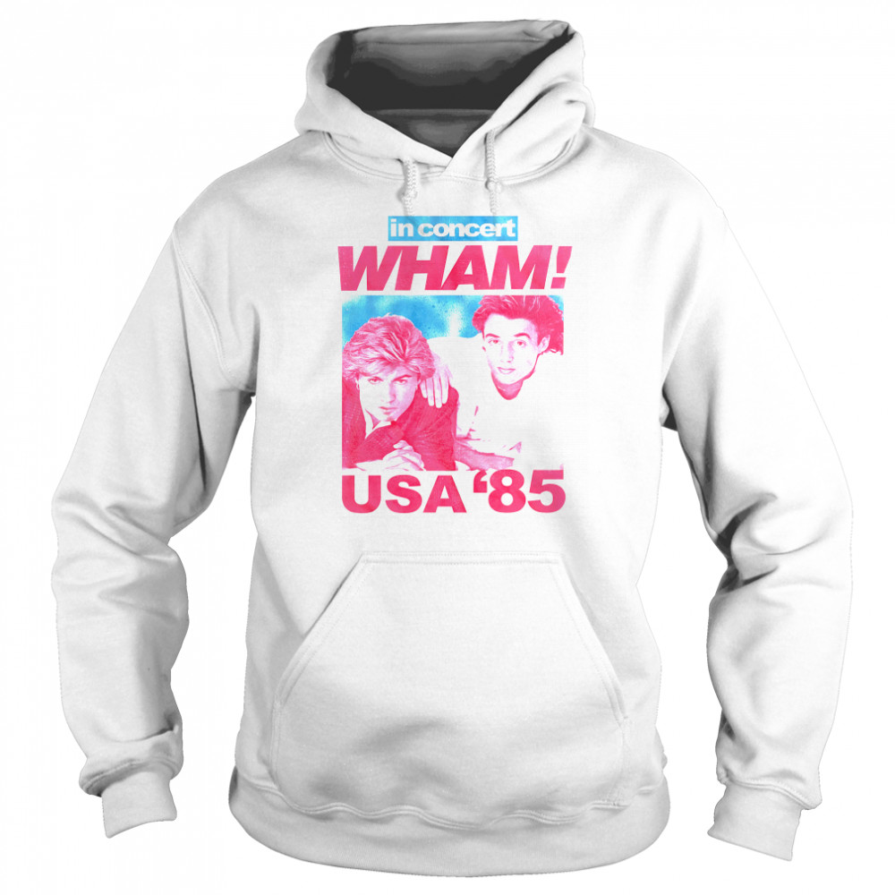 '85 USA Concert Wham T- Unisex Hoodie