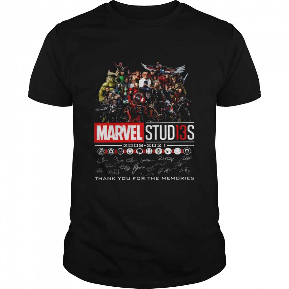 Marvel studios 2008 2021 thank you for the memories shirt Classic Men's T-shirt