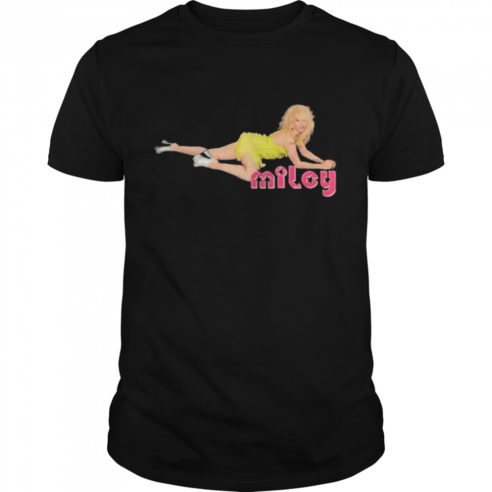 Miley Cyrus Miley World  Classic Men's T-shirt