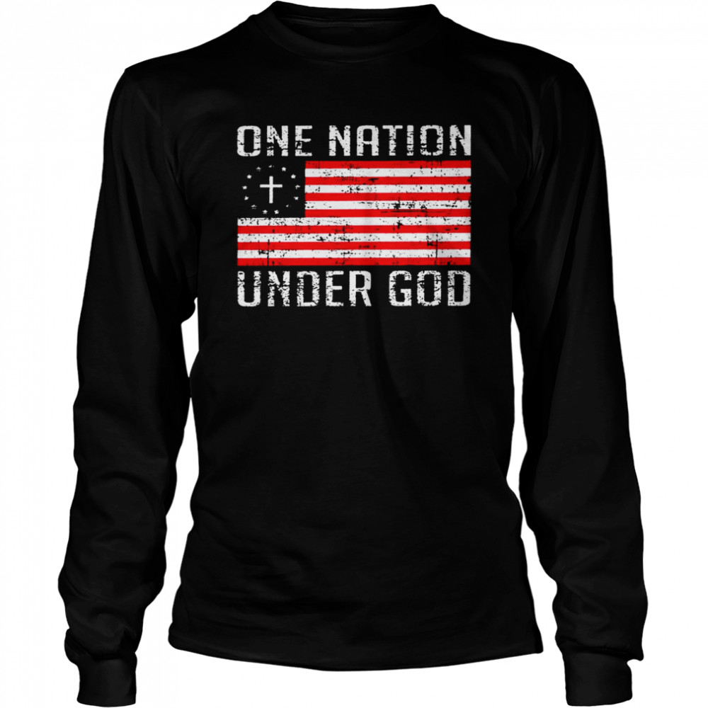 One nation under god shirt Long Sleeved T-shirt
