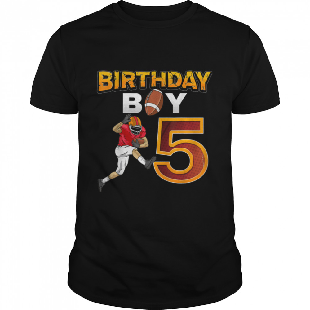 Birthday Boy 5 T-Shirt B09JY948RJ