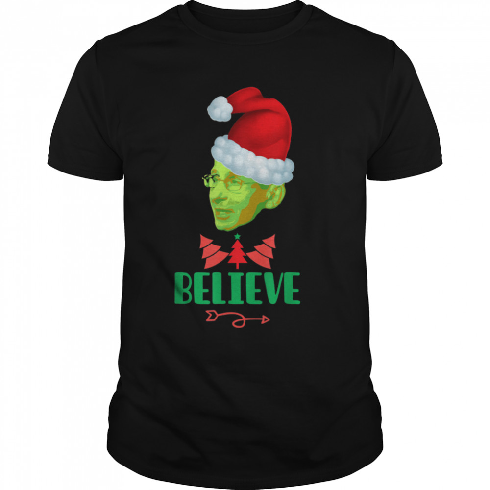 Christmas Naughty Fauci Elf Funny Fauci Holiday Gnome T-Shirt B09JSBB5PH