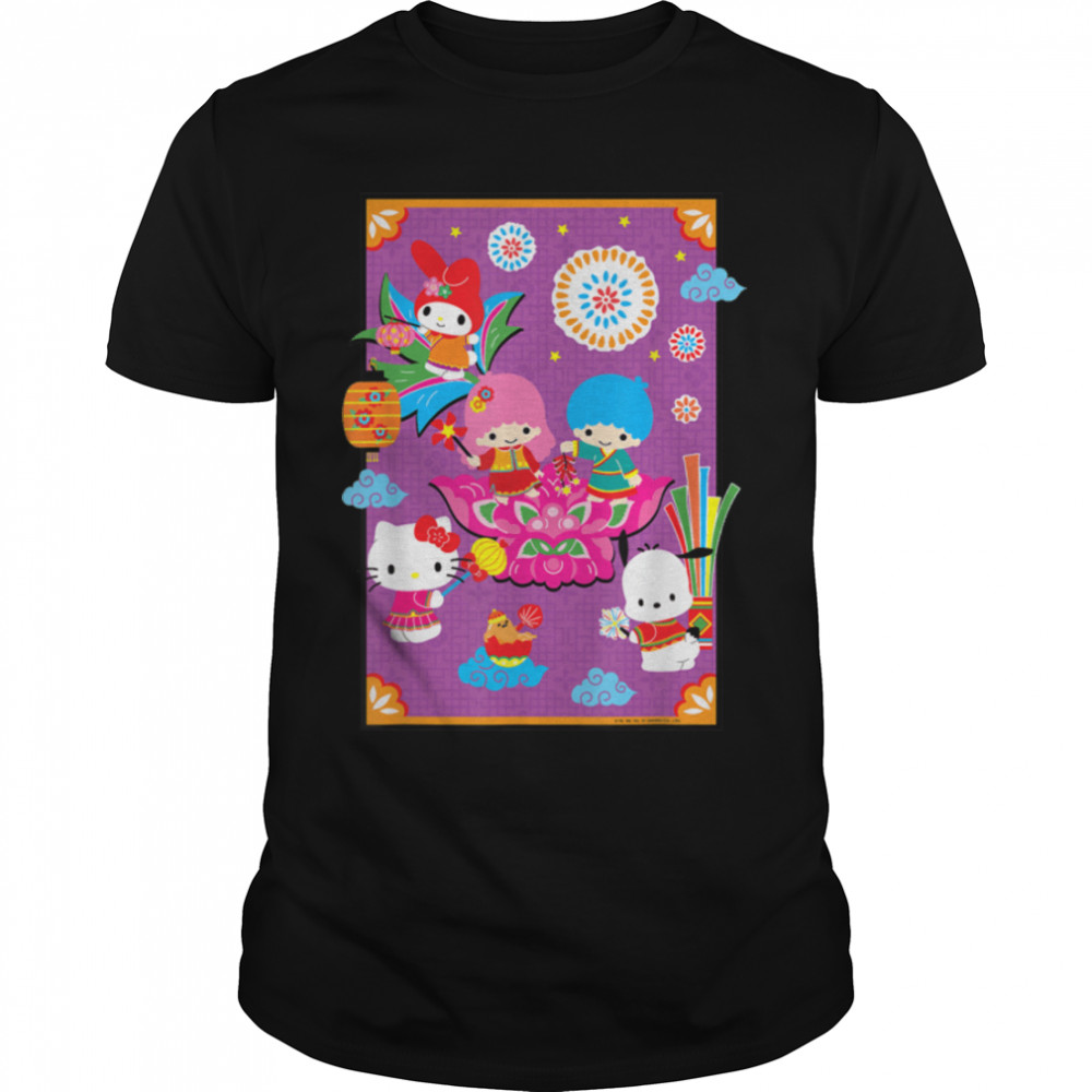 Hello Kitty & Friends Lunar New Year Festival T-Shirt B08NGQRHRN