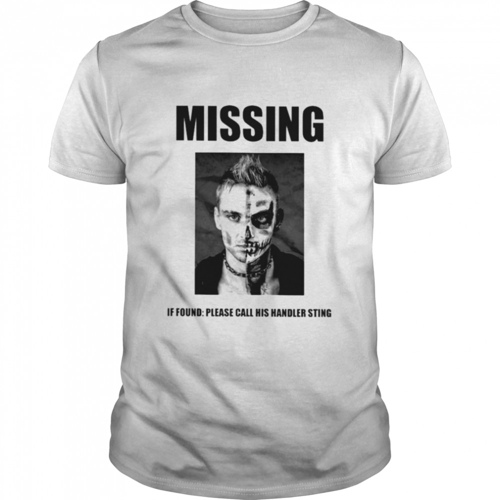 Best missing if found please call his handler sting shirt Classic Men's T-shirt
