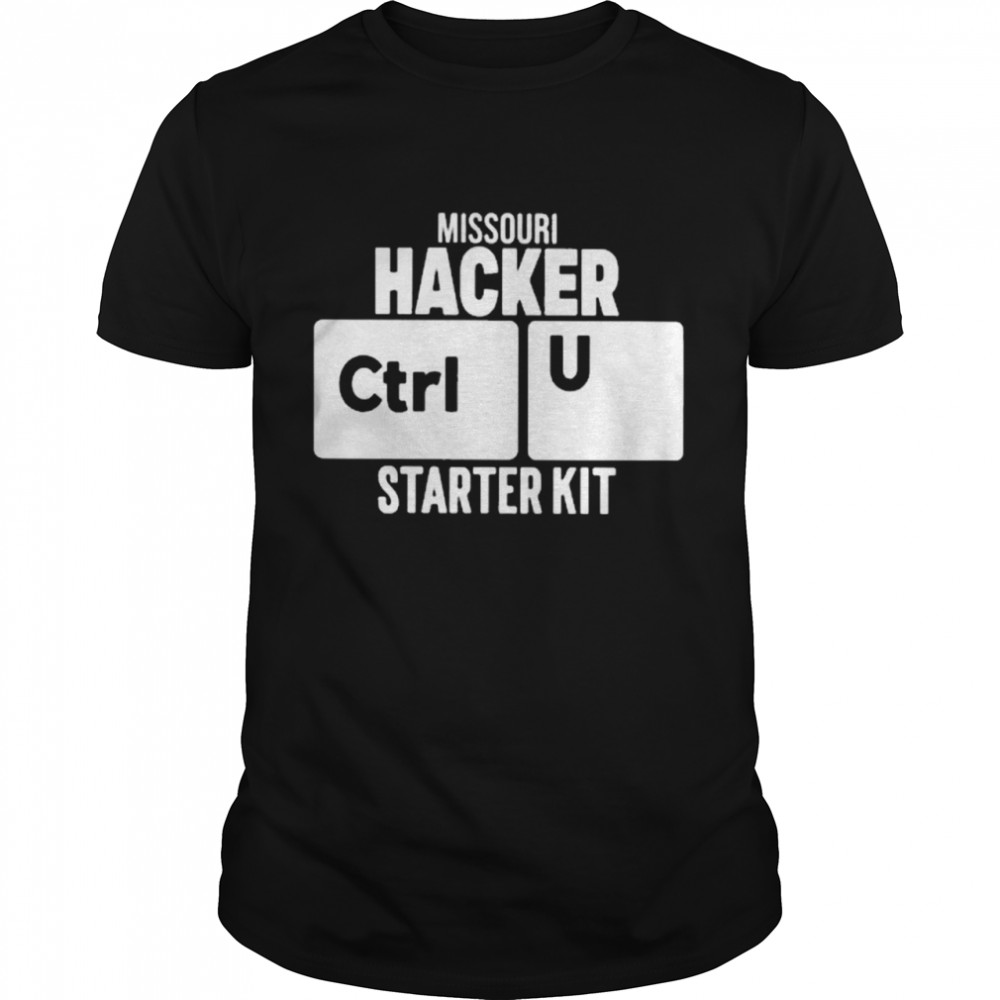 Missouri hacker ctrl u starter kit shirt
