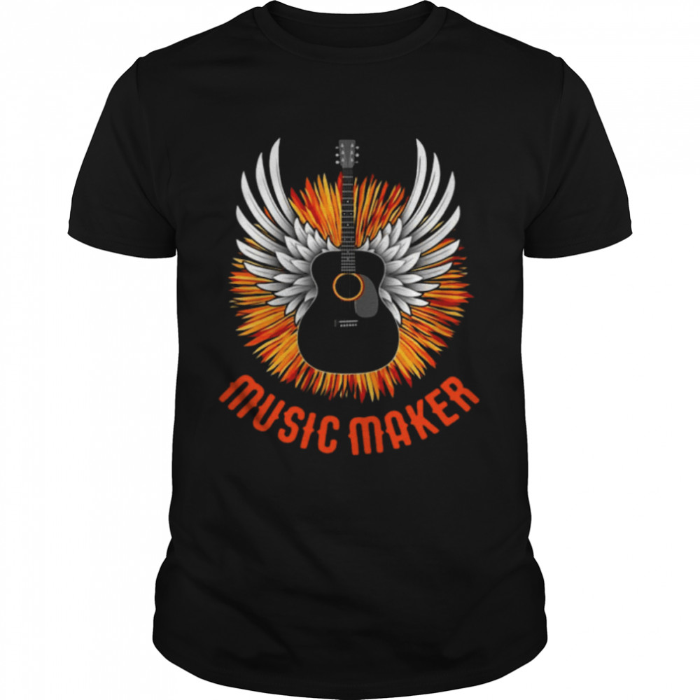 Music Maker Guitar Player Or Musician T-shirt Classic Men's T-shirt