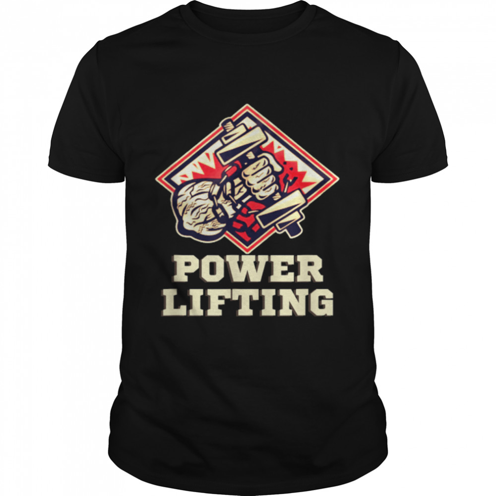 Powerlifting Deadlift Workout Gym Bodybuilding T-Shirt B09JZMMG5S