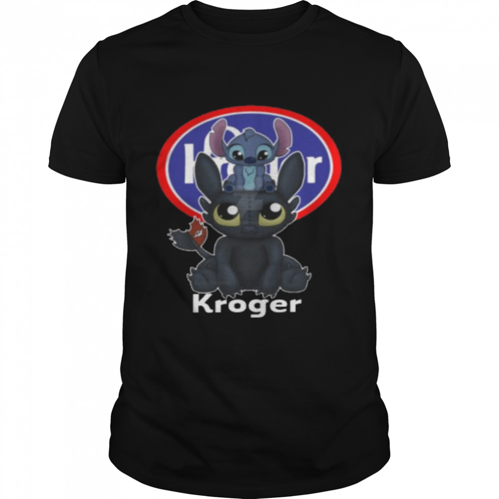 Stitch And Toothless Kroger shirt Classic Men's T-shirt