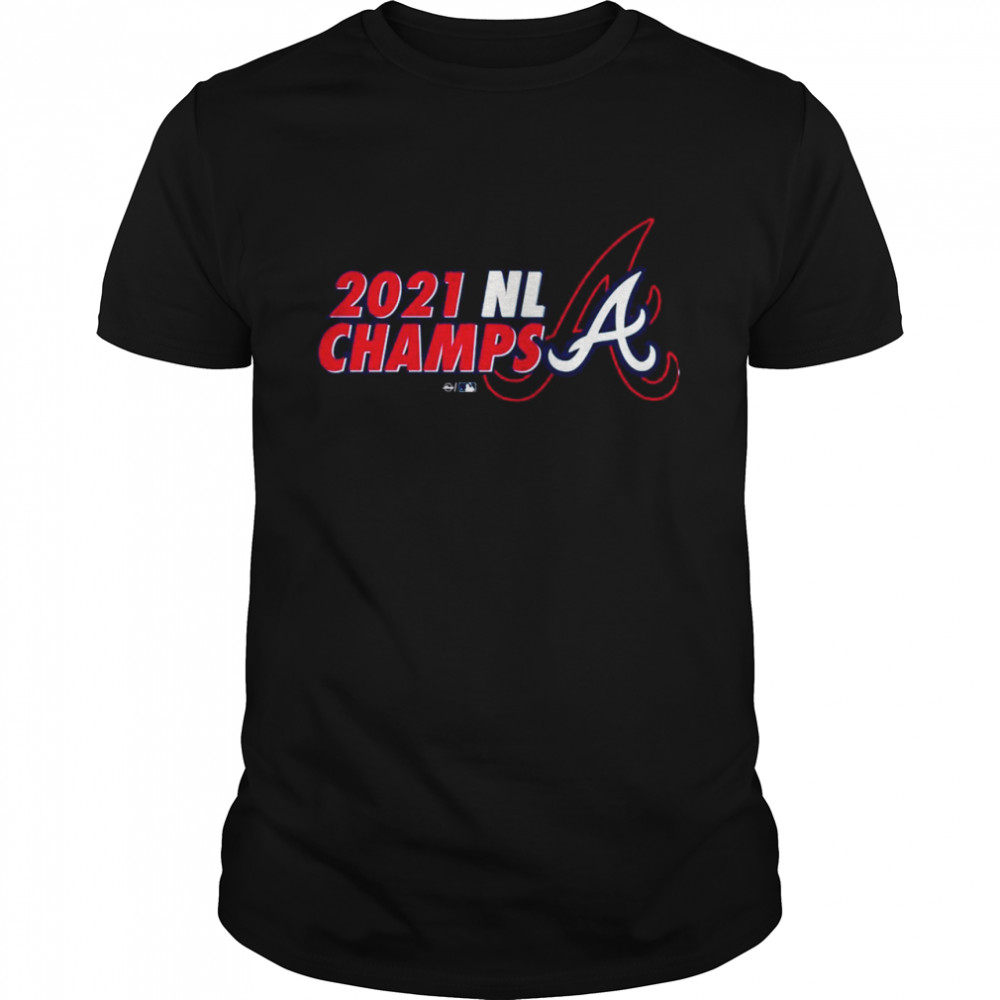 youth Atlanta Braves ISlide Navy 2021 National League Champions shirt