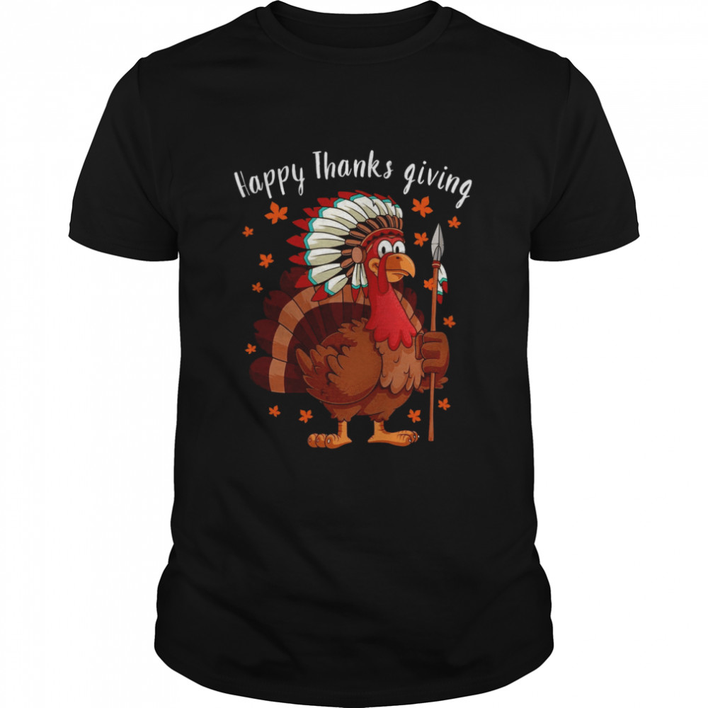 Happy Thanks Giving Chicken  Classic Men's T-shirt