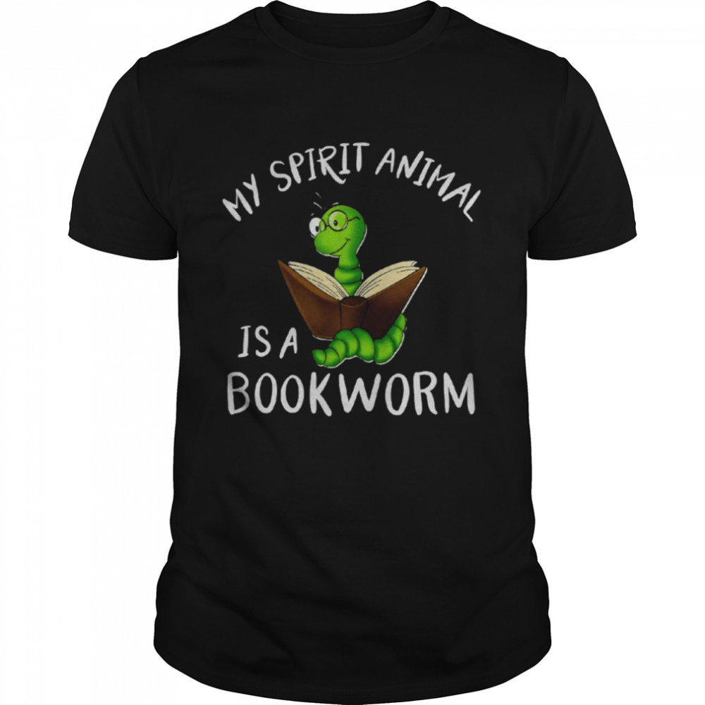 My spirit animal is a bookworm shirt Classic Men's T-shirt