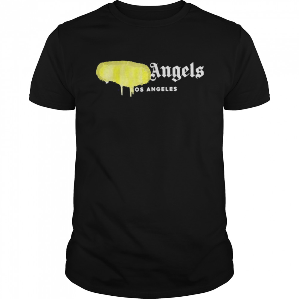 Palm Angels Os Angeles LA Sprayed T-shirt Classic Men's T-shirt