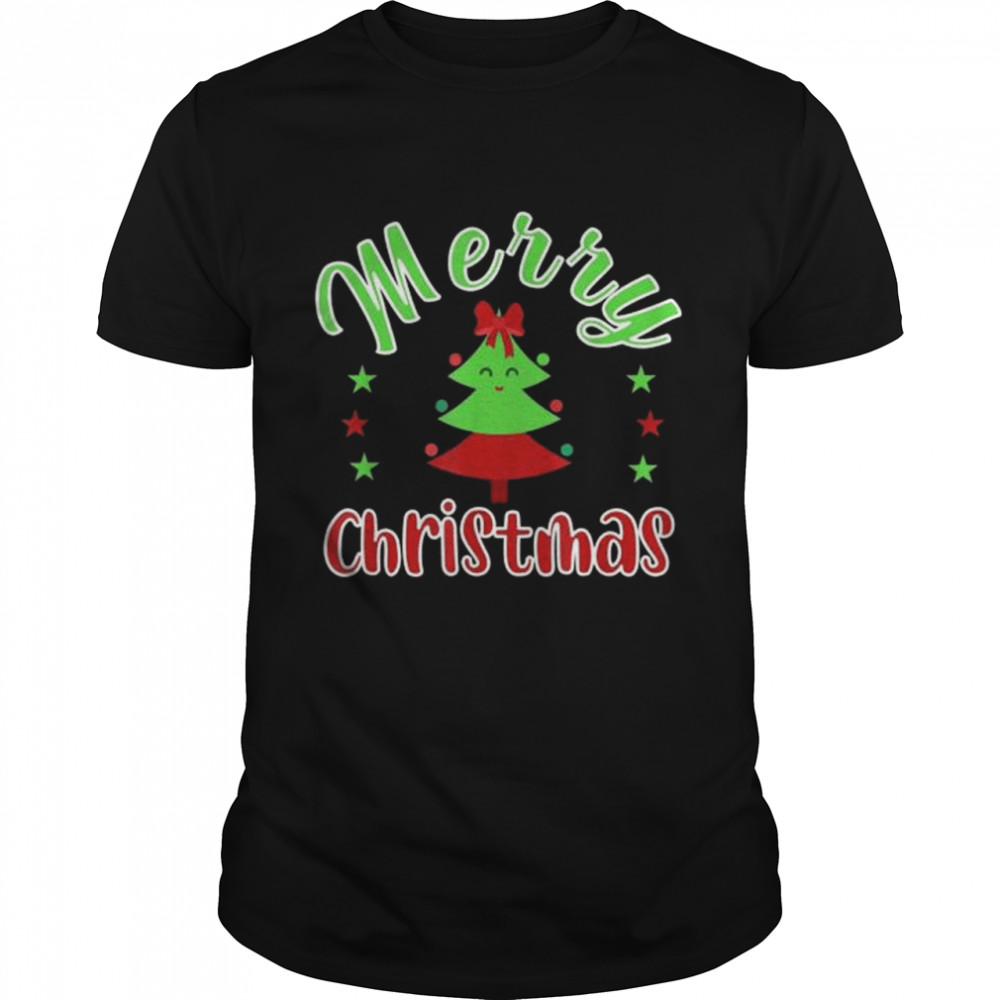 Merry Christmas Cute Christmas Tree shirt