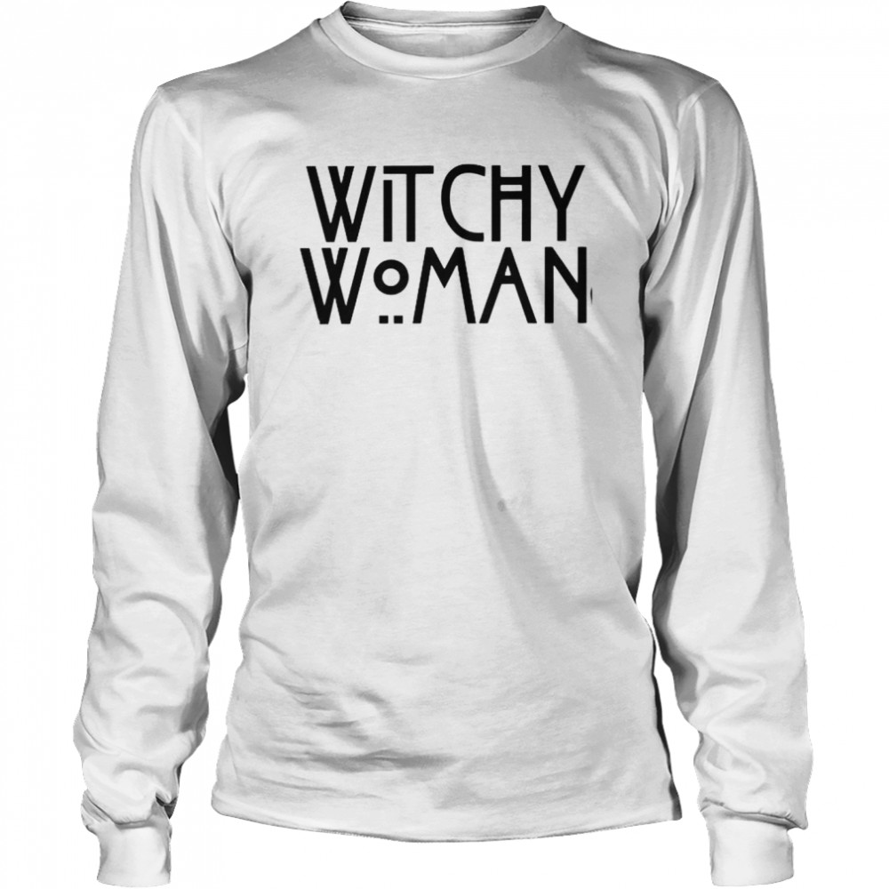 Witchy Woman Halloween shirt Long Sleeved T-shirt