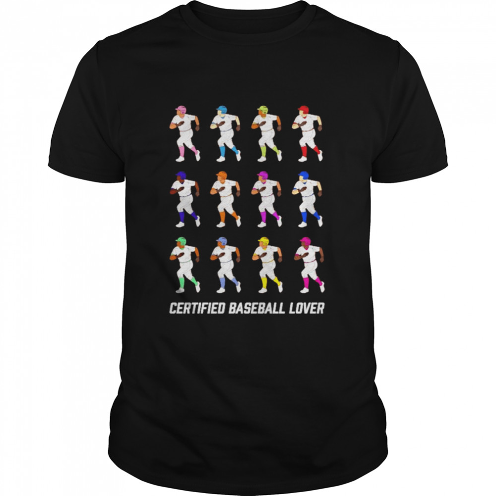 CBL certified baseball lover shirt