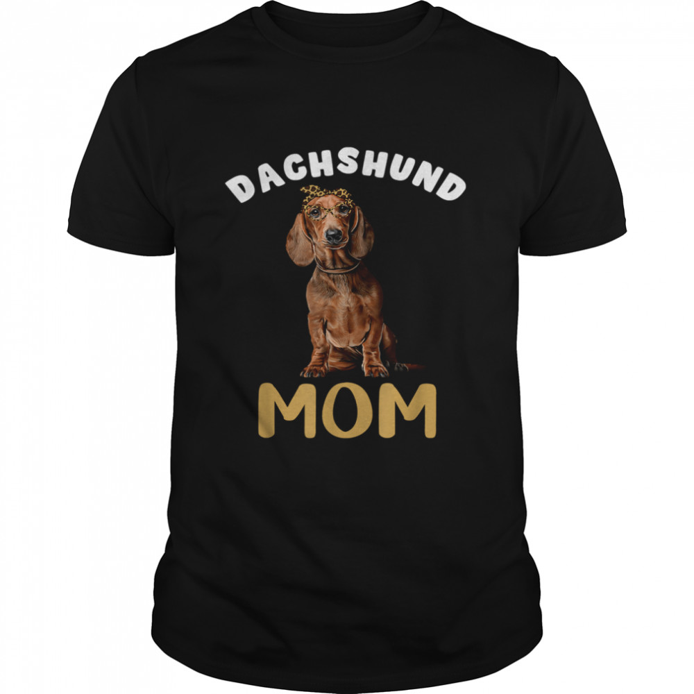 Dachshund Mom Mama Dog Lover T- Classic Men's T-shirt