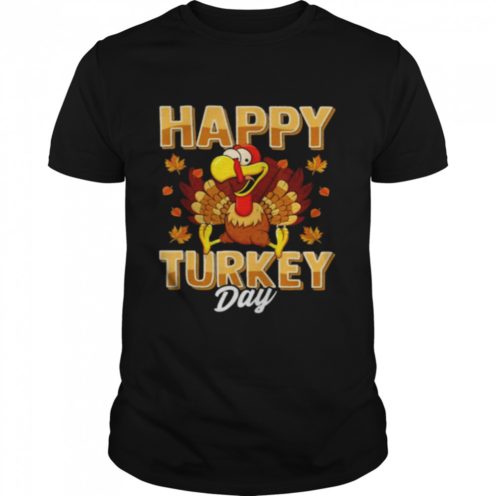 Happy Turkey day thanksgiving shirt Classic Men's T-shirt