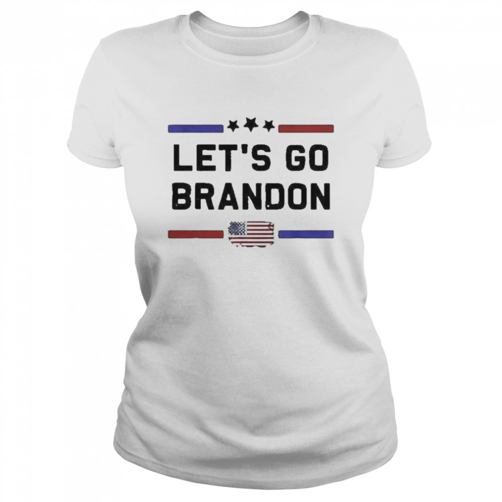 Premium Let’s Go Brandon American Flag 2021 Tee Classic Women's T-shirt