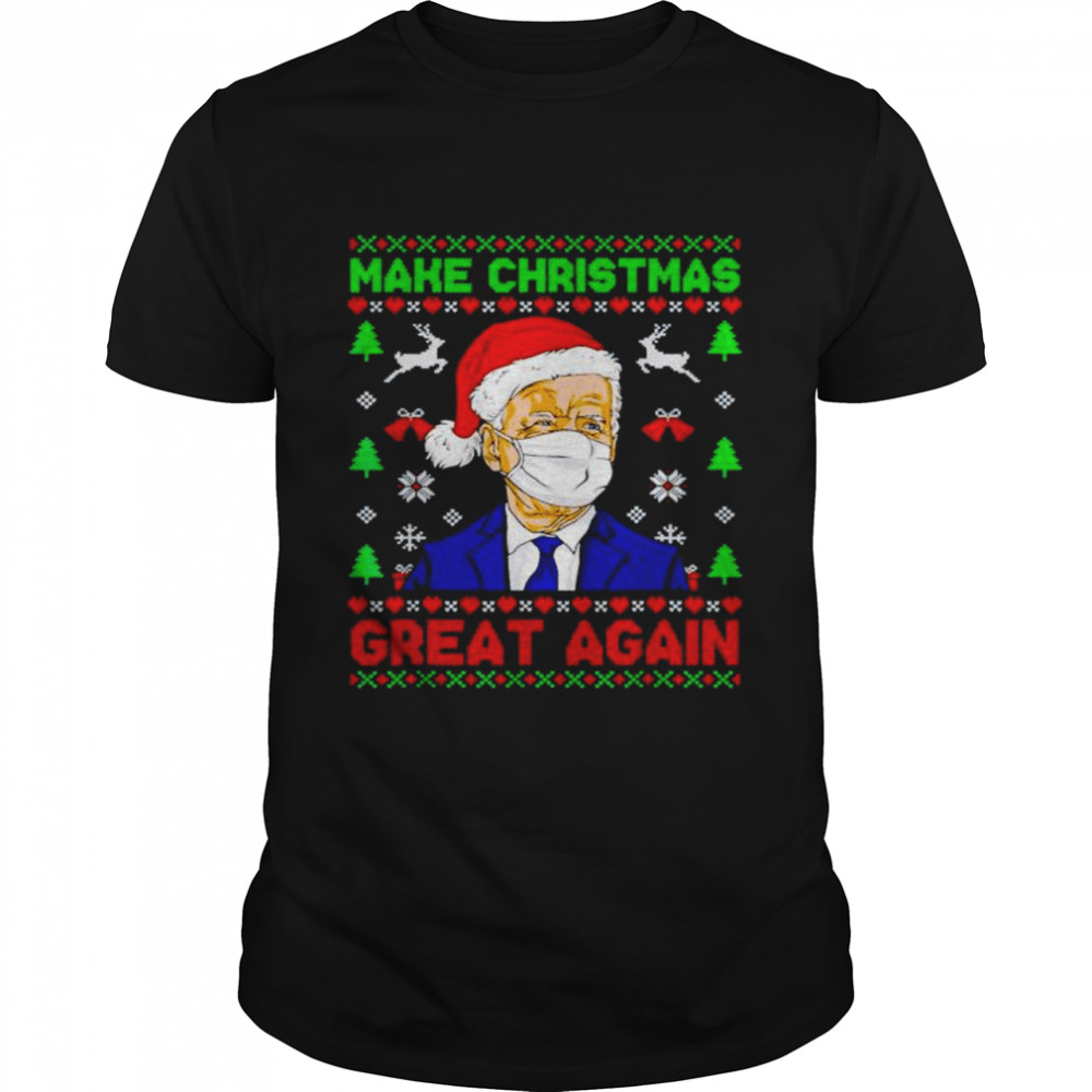 Awesome biden make Christmas great again ugly Christmas sweater