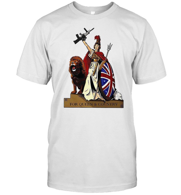 Rule Britannia For Queen And Country  Classic Men's T-shirt