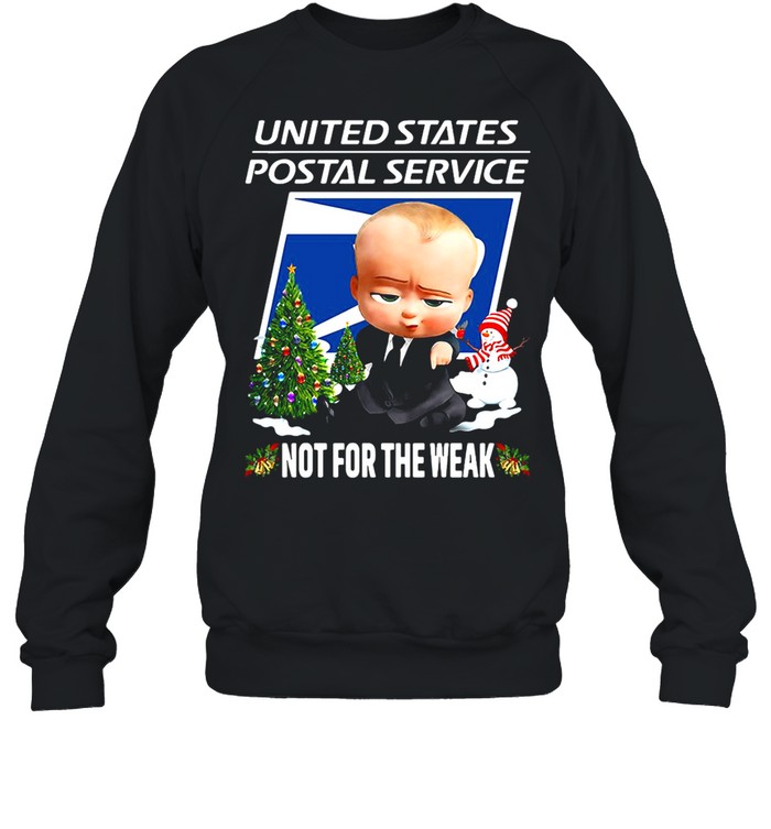 United States Postal Service Not For The Weak Christmas Sweater T-shirt Unisex Sweatshirt